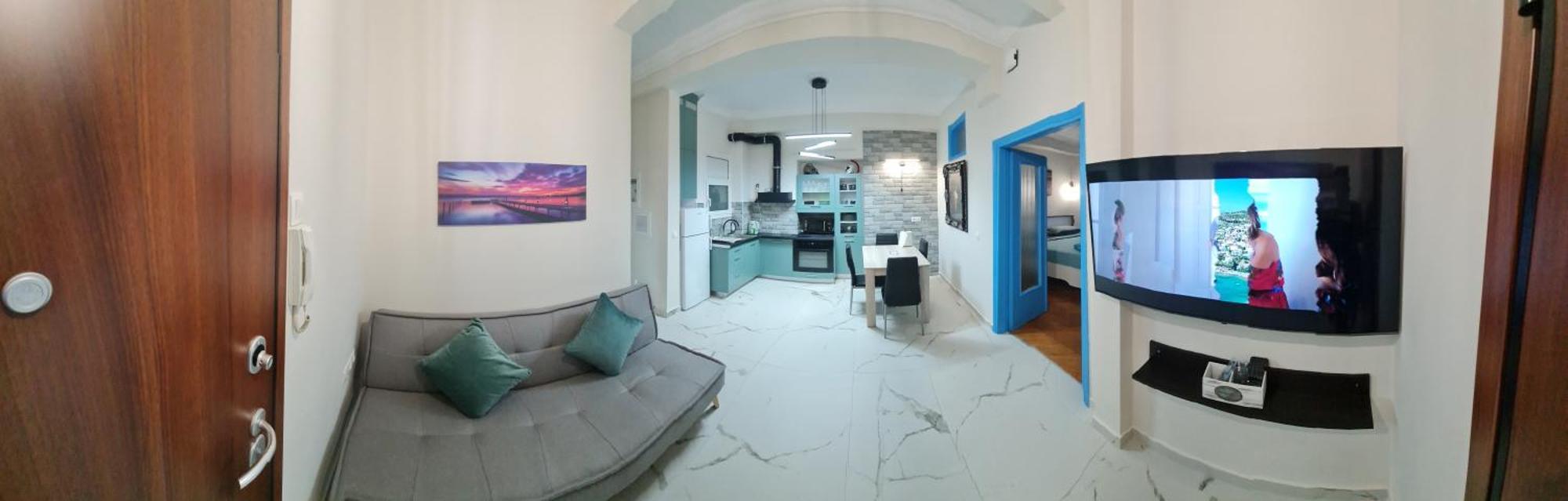 Full Apartment Near Kato Patissia Athene Buitenkant foto